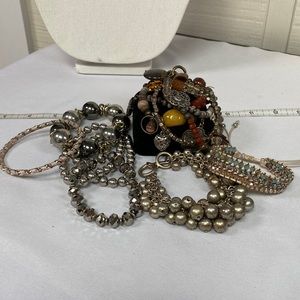 Set of 8 different styles of bracelets